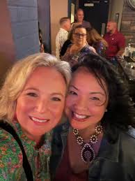 High school reunion gathering