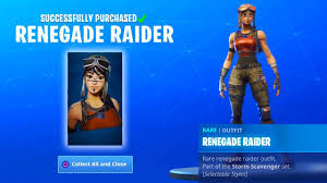 Fortnite cosmetics, item shop history, weapons and more. The Renegade Raider Skin Returns To Fortnite Youtube
