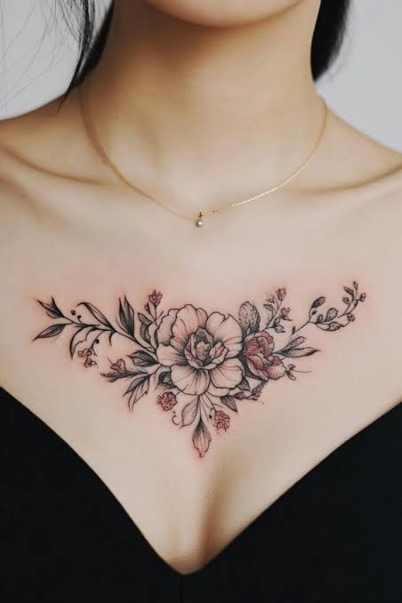 Top Trending Chest Tattoo Ideas for Women 🔥💉