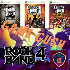 The sequel to guitar hero promises 55 new songs and the option to jam with friends on bass, rhythm or lead guitar tracks. Game Gush Guitar Hero Rock Band Game Gush Gamer