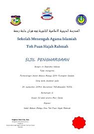 Dan file tersebut bisa anda download/unduh secara gratis pada bagian. Contoh Sijil