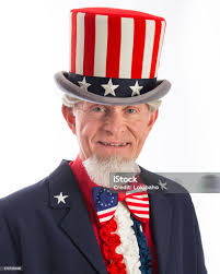 Foto de Sorridente Tio Sam e mais fotos de stock de Tio Sam