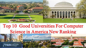 Online computer science programs in new york. Top 10 Good Universities In America For Computer Science New Ranking 2021 Youtube