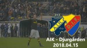 Aik was founded on february 15, 1891, and djurgården just four weeks later on march 12, both in stockholm city centre. Aik Djurgarden 2 0 2018 04 15 Derby Tifo Pyro Youtube