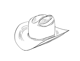 Cow Boy Hat Hard Lines Cowboy Hats Boy Hat Cowboy