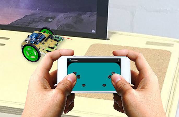 Android Controlled Robotic Car