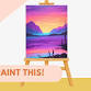 Artvana Painting Class at Cup of Swords Tavern Olympia August 2025