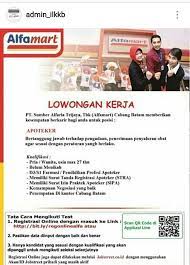 Alfamart dengan nama perusahaan pt sumber alfaria trijaya tbk adalah sebuah perusahaan retail minimarket terkemuka di indonesia yang memiliki lisensi merk dagang alfamart. Lowongan Kerja Alfamart Batam Seribu1 Com