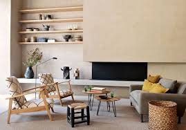 Bois Et Chaux Le Duo Contemporain De Ce Mas Provencal Elle Decoration En 2020 Decoration Interieure Provencale Salon Contemporain Mas Provencal