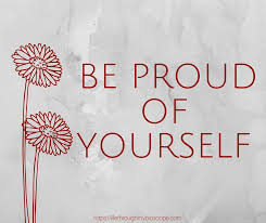 Image result for you should be proud of yourself