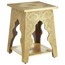 Marrakesh Accent Table Brass Accent Table Brass Accent Table Gold Accent Table