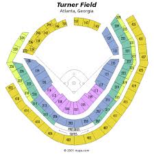 Turner Field Seating Chart Braves Tickets Atlanta Braves