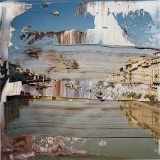 Gerhard Richter Art Overpainted Photographs 7 3 2000 Firenze Abstract Landscape Art Abstract Art Painting
