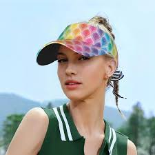 Rainbow Gradient Leaf Unisex Sun Visor Hat for Sports, Running, Golf from  Dhgate Titanium Sport Accessories