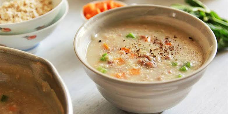 Cách nấu cháo yến mạch cà rốt - món ăn sáng cực ngon