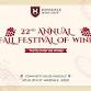 22nd Annual Fall Festival of Wine - Tasting Event event image