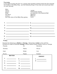 Potential and kinetic energy printables. Solar Introduction Solar System Worksheet 1
