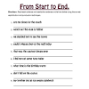 Your class may be learning about punctuation marks at the end of sentences. 1