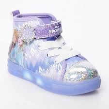 Disney S Frozen 2 Anna Elsa Toddler Light Up High Top Shoes High Top Shoes Top Shoes Perfect Shoes