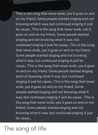 (variantly known as the song that doesn t end ) is a self referential and infinitely recursive children s song. 25 Best Memes About This Is The Song That Never Ends This Is The Song That Never Ends Memes