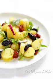 Salade De Pommes De Terre Aux Saveurs De Mediterannee Un Dejeuner De Soleil Salade Pomme De Terre Salade Pomme Salade