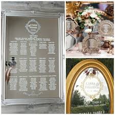 Video Tutorial Of How To Make A Wedding Mirror Table Plan