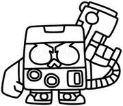 Brawl stars tick podobne kategorie i tagi roblox (8) jak wytresować smoka (15) Coloring Pages Brawl Stars Morning Kids
