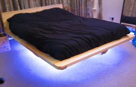 Diy floating bed frame with led lights. Build Your Own Floating Bed Diy Projects For Everyone