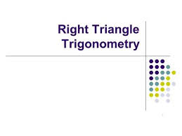 Chapter 2 summary and review. Unit 7 Right Triangle Trigonometry Ppt Download
