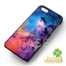 Disney Peter Pan Never Grow Up Silhouette Nebula Srwe For Iphone 6s Case Iphone 5s Case Iphone 6 Case Iphon Iphone 5s Cases Iphone 6s Case Cute Phone Cases