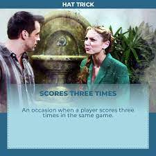 Hi Our Idiom Of The Day Is Hat Trick And What Does That Mean Scores Three Times Hattrick Asea Learning English Online Phrase Of The Day English Idioms