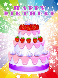 Happy Birthday Cake Images For Her Free Birthday Cards For Her Birthday Greeting Cards By Davia Free Ecards Happy Birthday Cakes Birthday Cake Greetings Sweet Birthday Cake