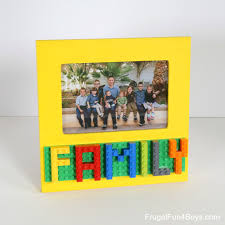 Lego Craft Make A Changeable Lego Photo Frame Frugal Fun For Boys And Girls