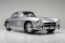 1955 Mercedes Benz 300sl Gullwing Coupe Sold At Barrett Jackson Auction For 2 090 000 January 2014 Mercedes Benz Classic Cars Mercedes 300sl