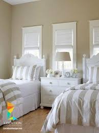 غرف نوم غرف نوم اطفال مودرن بسريرين 2019 2020 Classy Bedroom Twin Beds Guest Room Bedroom Design