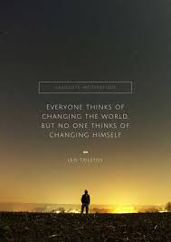 John locke is in constant flux. Change Yourself Motivational Picture Quote