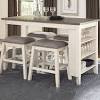 Pub tables are a fun and clever table option most commonly found in bars and bistros, but what you don't often see is a pub table with storage. 1