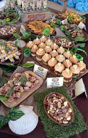 I love party food stations! Pin On Party