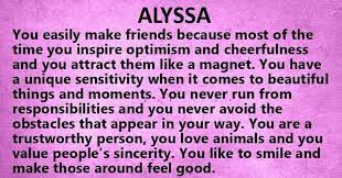 What 39 S Your Name 39 S Secret Meaning Alyssa Pinterest What Is Your Name Names With Meaning Meant To Be