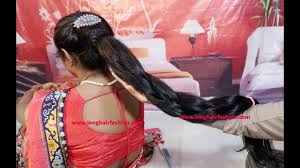 A bomb hairstyle is just as important as a beautiful dress. Ponytail Braid Hairstyle Easy Hairstyle For College Office And Home Youtube
