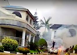 A black short the pictures are just to give a general idea of what the print looks like, the actual shirts will be much better, and will have the joshua house logo on. Gov Hope Uzodinma S House Attacked Set On Fire Photos