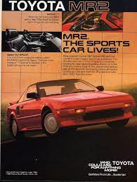 Mayday Garage Nostalgic Wednesdays 1984-1989 Toyota Mr2 Toyota Mr2 Classic Japanese Cars Toyota
