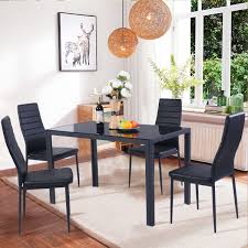 I saw this set marked down to $85 at a thrift store, and i just couldn't walk away! 4 Piece Glass Dining Set Off 74