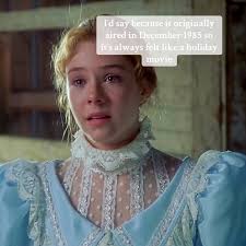 Do you agree? Do you watch Anne of Green Gables during the holiday season?  🎄 www.anneofgreengables.com