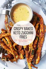 Crispy Baked Keto Zucchini Fries Clean Keto Lifestyle Recipe In 2020 Keto Recipes Easy Recipes Zucchini Fries