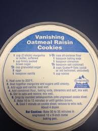 Quaker Oats Oatmeal Cookie Recipes Oatmeal Cookie Recipes Vanishing Oatmeal Raisin Cookies Quaker Oatmeal Cookie Recipe