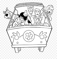 Scooby doo coloring pages mystery machine tags : Scooby Doo Clipart Black And White Scooby Doo Coloring Pages Png Scooby Doo Png Free Transparent Png Images Pngaaa Com