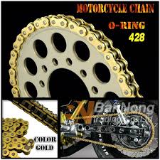 Black And Gold Motorcycle Chain Free Shipping Did428 Motorcycle Universal Gold Drive Chain Gold O Ring 136 Links For Tzr125 Xt225 Xg25 With Images Motorcycle Chain O Ring Motorcycle Parts And Accessories