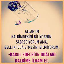 Ya Rabbi Kabul Edecegin Dualari Kalbime Ilham Et Dua Pray Kabul
