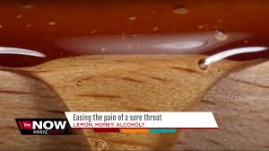 Which Is Best For A Sore Throat Lemon Honey Or Alcohol Youtube